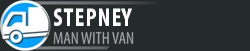 Man with Van Stepney logo