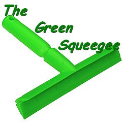 The Green Squeegee logo