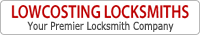 Low costing locksmiths logo