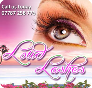 Mobile Eyelash Extensions Bristol with Loud Lashes logo