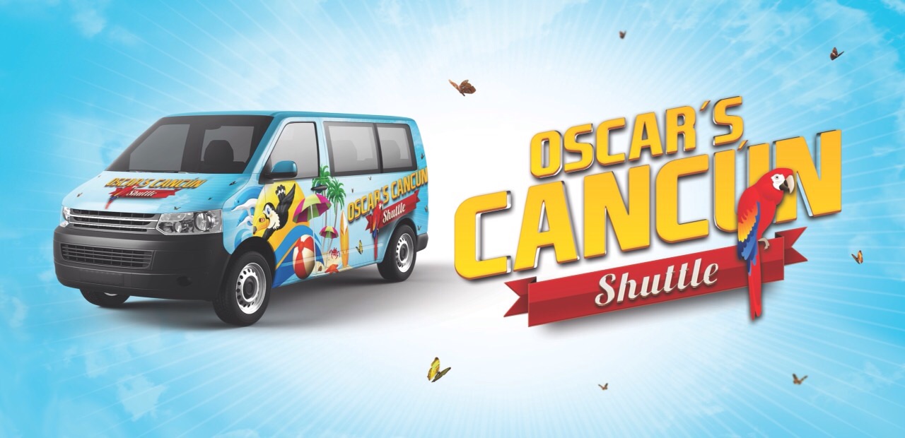 Oscar's Cancun Shuttle logo