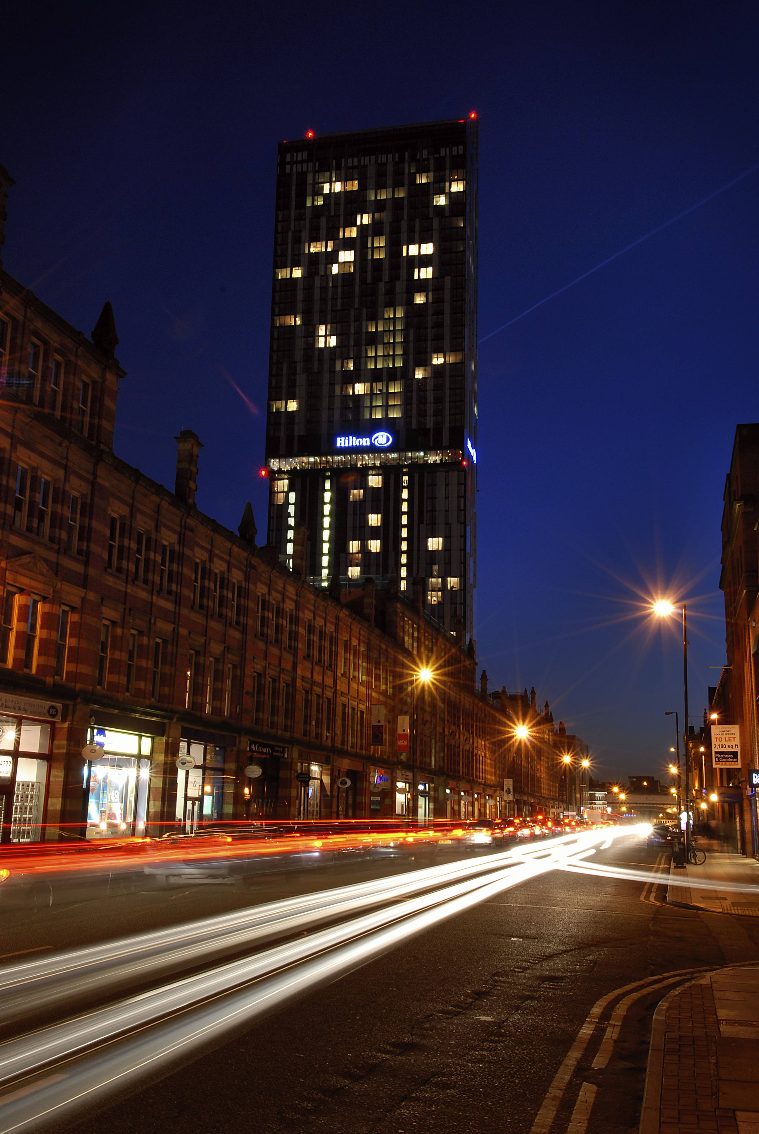 Hilton Manchester Deansgate logo