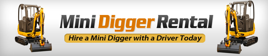 Mini Digger Rental logo